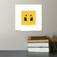 thumbnail image 4 of Gallery Pops Minecraft: Iconic Pixels - Mobs - Bee Wall Art, Unframed Version, 12" x 12", 4 of 5
