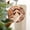 Gray, variant on Hanging Christmas Pendant, Brown Angel Vintage Plastic Round Cutout Decor for Indoor Holiday Scene Layout, Round Plastic Ornaments