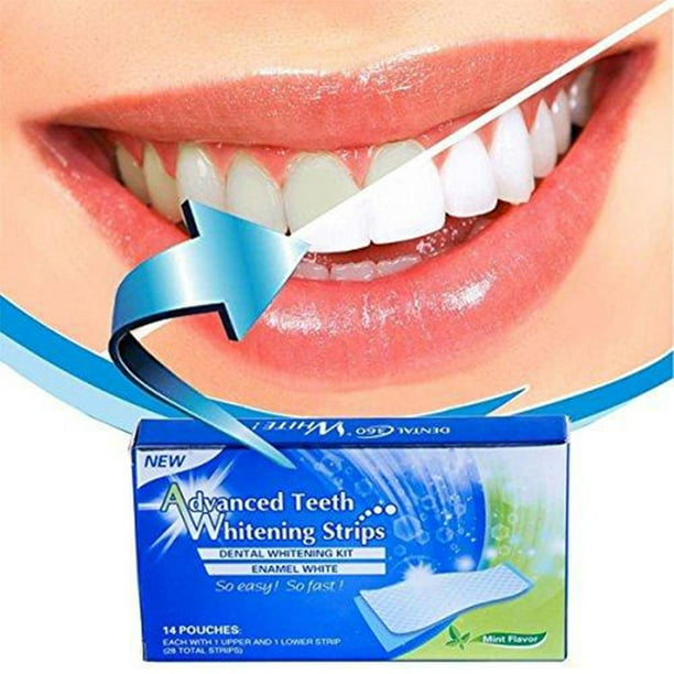 blanqueamiento dental tiras oral b