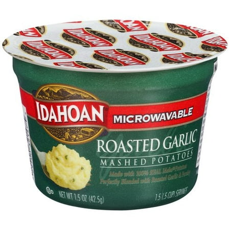 (3 Pack) Idahoan Roasted Garlic Mashed Potatoes, 1.5