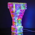 thumbnail image 2 of PRETXORVE Valentines Day Decorations, Valentine's Day 100 Lamp Beads LED Luminous Alphabet Numbers Decorative Lights Holiday Decorative Lights Wedding Birthday Party, 2 of 3