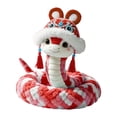 thumbnail image 1 of Juguete de Peluche de Serpiente Strade Fareast Limited Rojo 35cm, 1 of 8