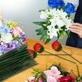 thumbnail image 6 of HONMEET Artificial Green Stem Plastic Stems for Floral Crafts and Home Decoration 100 Pieces, 6 of 8