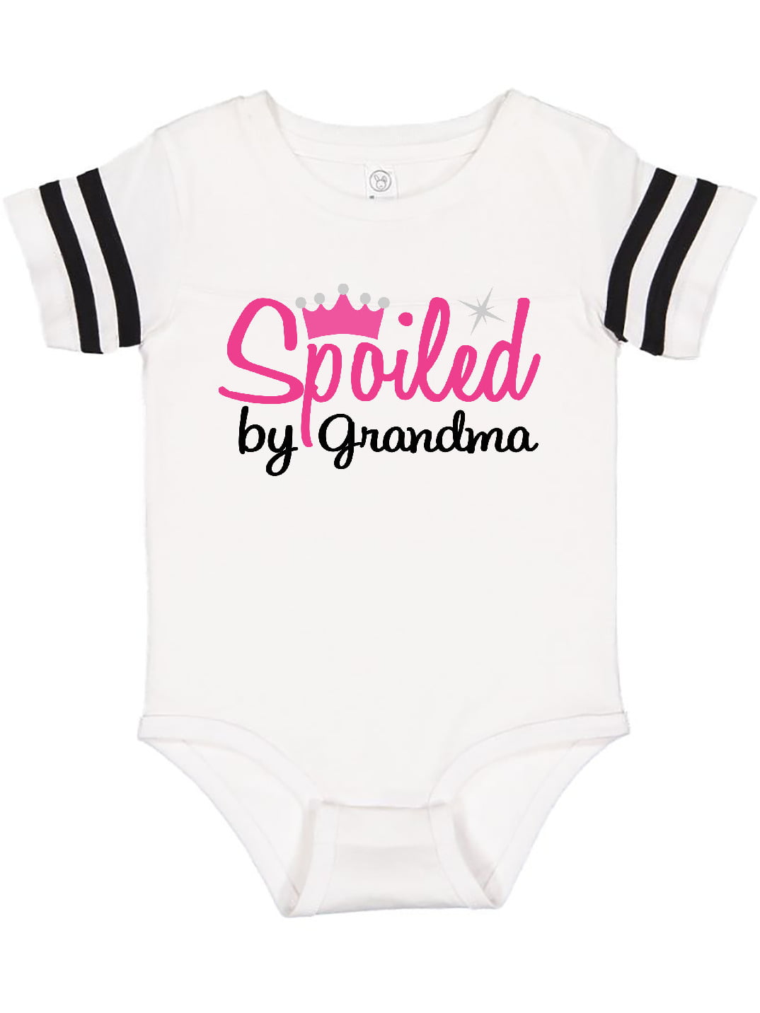 Baby Girls 3-6 Months Luvable Friends Tee Top Spoiled By Grandma Infant T-Shirt 