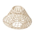 thumbnail image 3 of Pantalla de lámpara tejida con cuerda, pantalla de lámpara hecha a mano, cubierta de lámpara para luces de techo, accesorios de iluminación colgantes Beige, 3 of 8