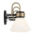 thumbnail image 3 of Farum 3-Light Bathroom Vanity Light in Black, 3 of 4
