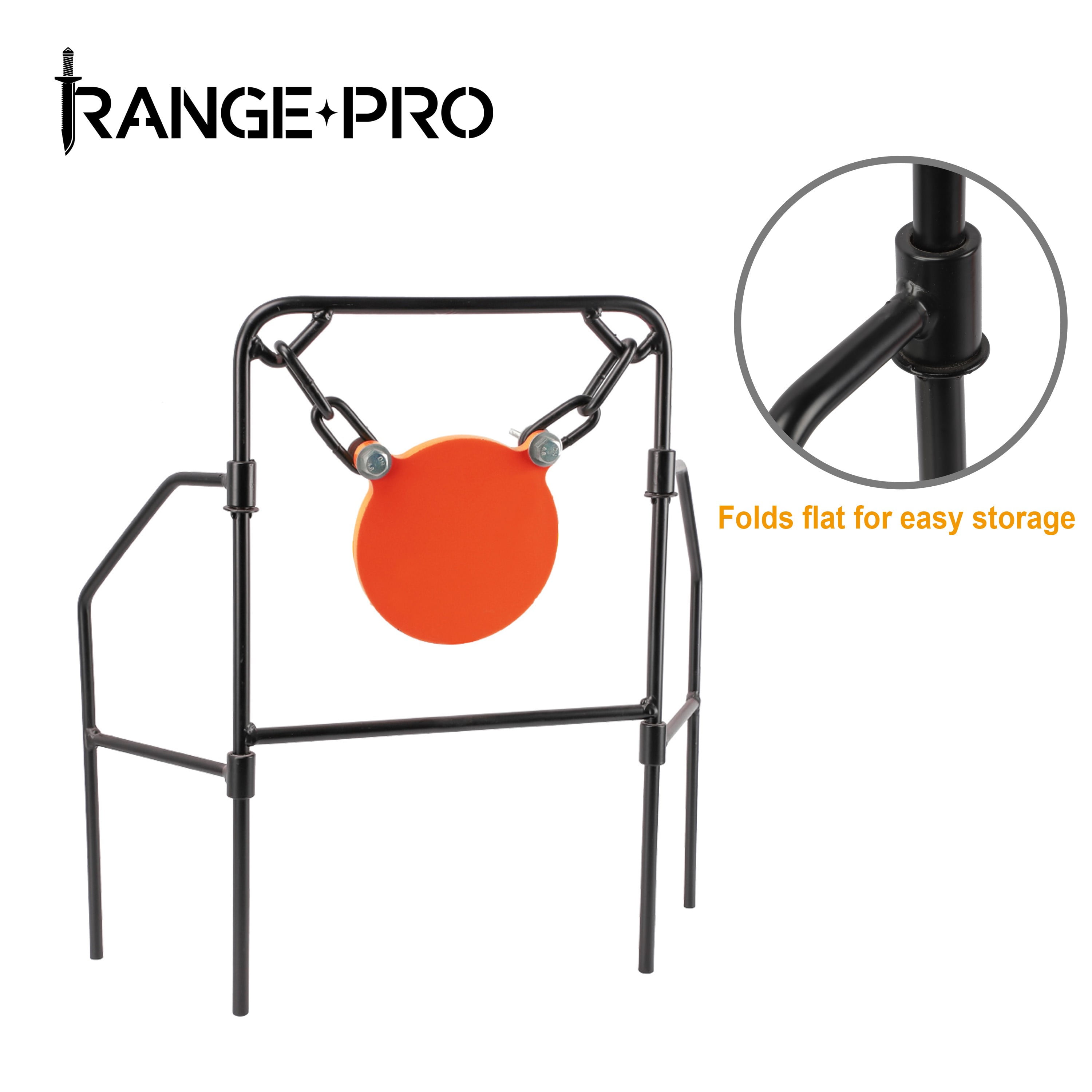 2-Piece Steel Gong Target, 4" & 6"