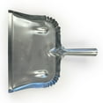 Fulton Heavy Duty Galvanized Steel Dustpan Silver
