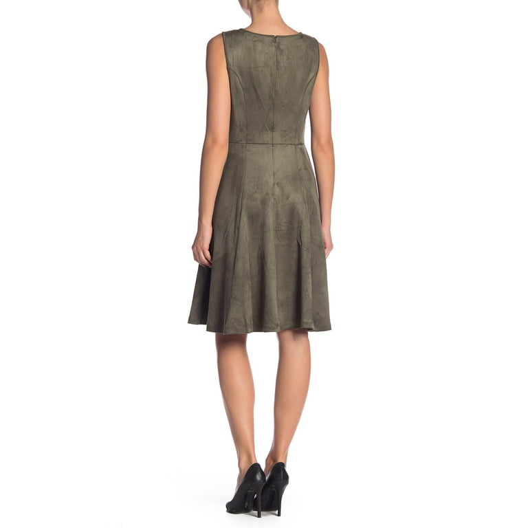 Taupe sheath top