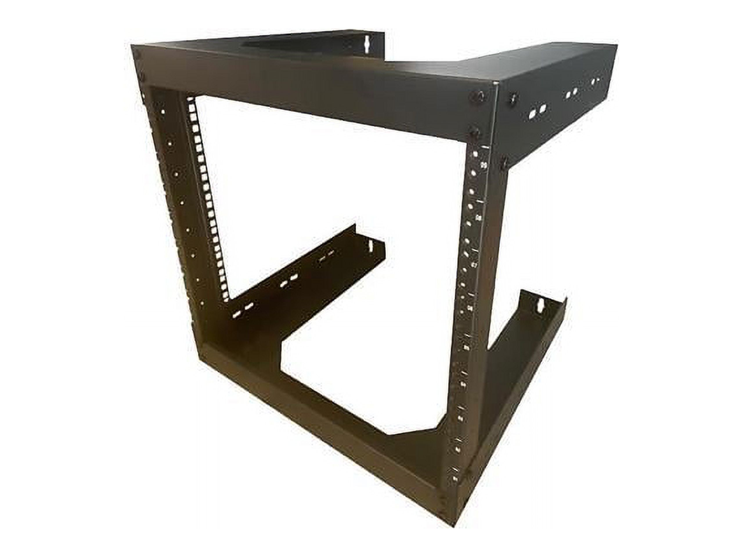 4XEM 6U 18" Deep Wall Mount for Switches Black 4XOPENWALL6UD