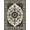 Ivory Black, Pattern 4, variant on ODIKA 8'x10' Washable Area Rug Non-Slip Chair-Friendly Mat Oushak Decorative Inspired Refined Scrolls Balanced Ornate Motifs for Dining Room, Large Office, Lounge