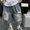 Blue, variant on Sentmoon Wide Leg Jeans Girls Elastic Waist Ripped Denim Shorts Loose Summer Delightful Solid Color Bermuda Shorts Side Pockets for Kids Casual Hangouts Blue 3 Years
