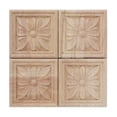 thumbnail image 2 of Calcomanía para tallado en madera NikouMX 4 piezas apliques a cuadros decoración de muebles, 2 of 7