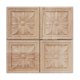thumbnail image 2 of Bloques De Esquina Con Apliques De Tallada De Goma, Estilo Antiguo Con Sabor Clásico Pesado Para Decoración Del Hogar, Artesanía En , 4 Uds., 2 of 7