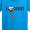 thumbnail image 4 of Inktastic Kawaii I Love Sushi Youth T-Shirt, 4 of 5