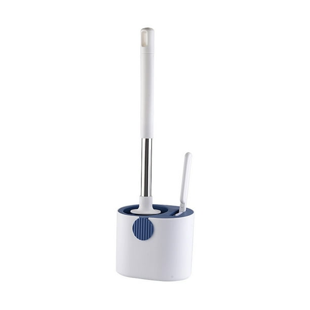 Toilet Bowl Brush Toilet Brushes & Holders Viene con Cepillo de Inodoro, Set de Cepillos de Inodoro de Baño, Mango Antideslizante, Montado en la Pared / de Pie