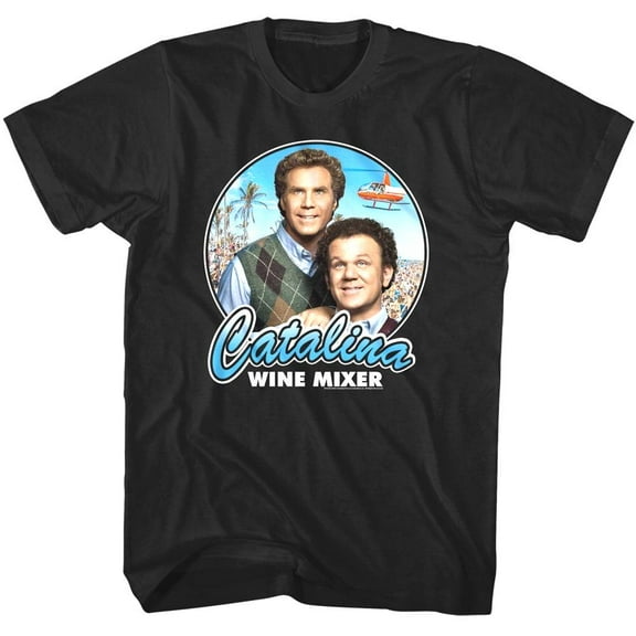 Step Brothers - Catalina Wine Mixer - American Classics Adult Short Sleeve T-Shirt