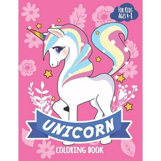 unicorn coloring book unicorn coloring book  for kids ages 48 original  handdrawn unicorns coloring activity book series 1 paperback