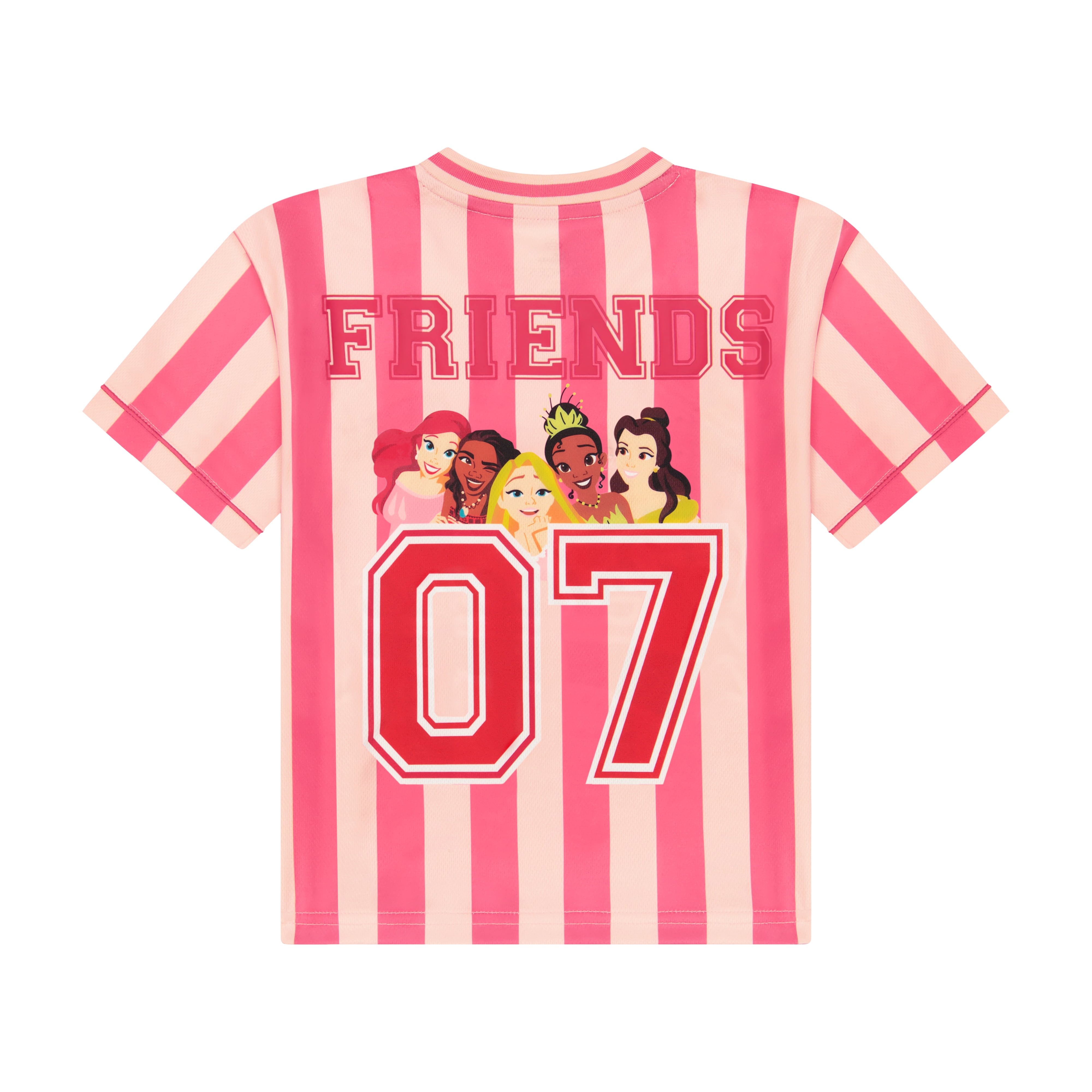 Disney Princess Toddler Short Sleeve Jersey, Sizes 12 Months-5T