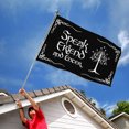thumbnail image 3 of Yanbooch Speak Eriend And Encer Flag banner with Grommets Man cave Decor 3x5Feet, 3 of 5
