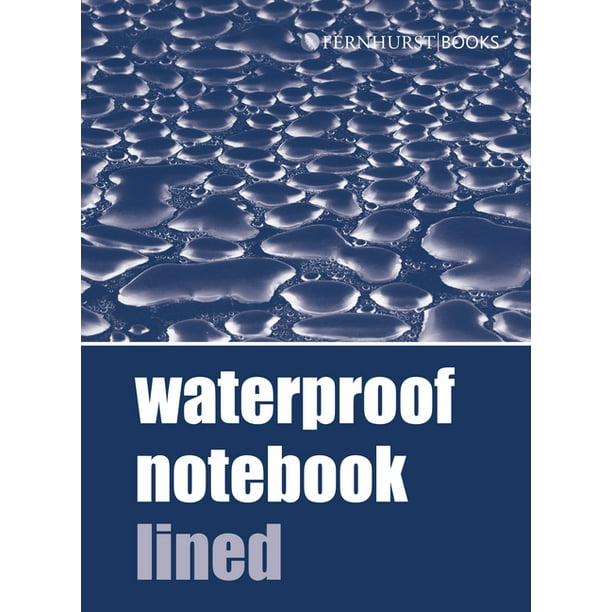 Waterproof Notebooks: Waterproof Notebook - Lined (Other) - Walmart.com