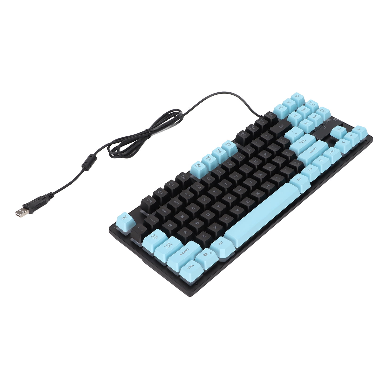 Mechanical Gaming Keyboard,Mechanical Keyboard Sensitive Triggering PC Keyboard Keys Mechanical Keyboard Finest Materials