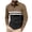 1 Coffee, variant on Polo Shirts for Men Adult Long Sleeve Gym T-Shirt Regular Fit Golf T Shirts Contrast Striped Button Polos Moisture Wicking Sportswear Fashion Mens Lounge Wear M-5XL