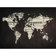 thumbnail image 2 of Lewis, Sheldon 18x15 Gold Ornate Wood Framed with Double Matting Museum Art Print Titled - Map It Out, 2 of 4