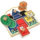 thumbnail image 2 of Rompecabezas Jumbo de Perillas Primeras Formas Melissa & Doug Hecho de Madera Extra Grueso Infantil Melissa & Doug MD-4985, 2 of 2