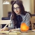 thumbnail image 4 of WBM Heart Salt USB Lamp, Multicolor Night Light, Home Decor by WBM, 4-5 Lbs, Traditional, 4 of 8