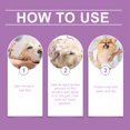 thumbnail image 5 of 4pcs Pet Lavender Shampoo Gently Cleans Pet Cat And Dog Hair Fluffy Smooth And Fragrant, 5 of 5