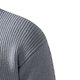 thumbnail image 3 of Ceisia Warm Stretchy Men's Slim Fit Stand-Collar Zip-Up Ribbed Knit Cardigan Gift, 3 of 5