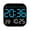 Purple, variant on Dormitory Living Room Led Wall Clock Desktop Clock Wall Hanging Hole Adjustable Brightness Alarm Clock Day Of The Week