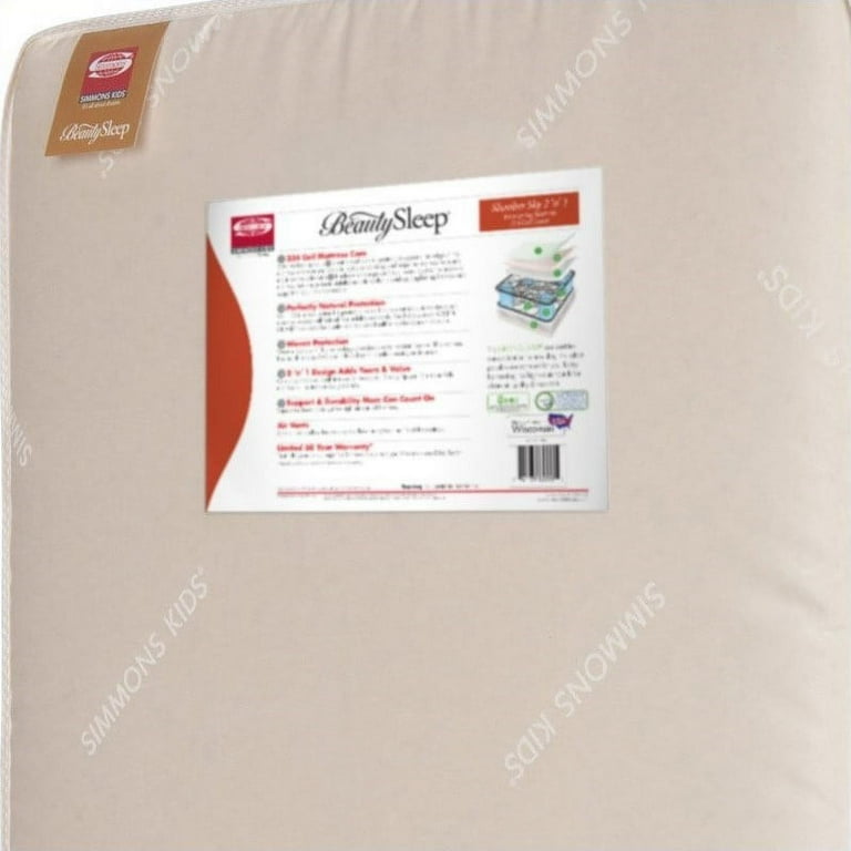 Beautysleep slumber sky sales coil crib mattress