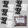 thumbnail image 2 of Confetti Word OVER THE HILL Black, White - Half Pound (8 oz) - CCL7883, 2 of 8