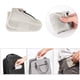 thumbnail image 5 of Fundas impermeables de silicona para zapatos, reutilizables, plegables, antideslizantes, con cremallera, protectores de zapatos, chanclos de lluvia para niños, hombres y mujeres (1 par) brillar necesidades diarias, 5 of 6