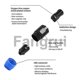 thumbnail image 4 of For 10pc 4pin Nl4fc Speaker Connector Ohm Plug Speaker Audio Cable Adapter Twist Lock 4pin Speakon F, 4 of 5