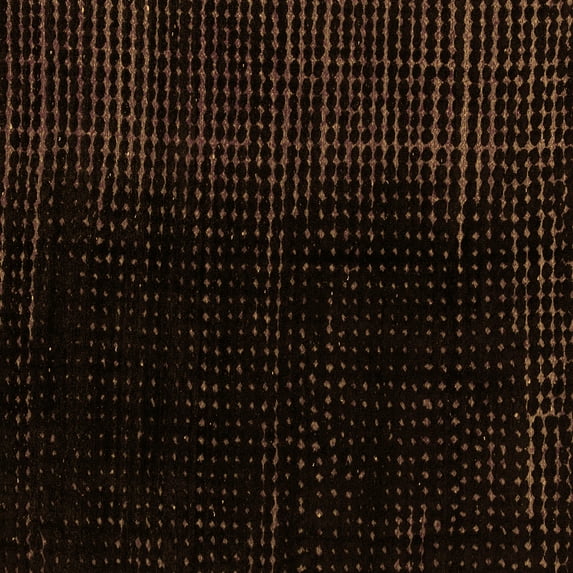 Ahgly Company Indoor Square Abstract Orange Modern Area Rugs, 4' Square