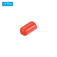 thumbnail image 3 of 10mm Rubber Pool Tip Cover Pool Cue Stick Tip Protector for Billiard Club Snooker Head Guard, Red, 5 Pack, 3 of 6