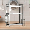 thumbnail image 6 of deevoka Spice Rack for Countertop Storage Rack,Spice Shelves,Seasoning Jars Rack, 3 Tier Kitchen Storage Shelf for Kitchen Countertop 40cm, 6 of 9