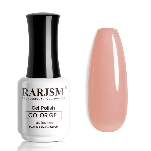 Esmalte de uñas en gel RARJSM Jelly Pink Translucent Sheer 15 ml