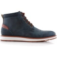 thumbnail image 2 of Ferro Aldo Birt MFA506027 Blue Color Men's Lace-up Mid Top and Classic Detailing With Dual Colors Design High Top Boots for Everyday Wear, 2 of 5