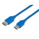 thumbnail image 1 of Extensión de cable USB 3.0 Manhattan Tipo A macho A Tipo A hembra 2m 322379, 1 of 2