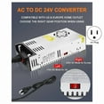 thumbnail image 3 of Version DC 24V 15A 360W Power Supply,110V AC to DC 24V Converter Switching Power Adapter for LED Light Bar Radio US Plug, 3 of 9