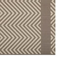 thumbnail image 3 of Optica Chevron With End Borders 8x10 Indoor and Outdoor Area Rug-R-1141-810, 3 of 7