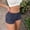 Navy, variant on Womens Jean Shorts High Waisted Summer Stretchy Casual Elastic Waist Denim Shorts with Pockets