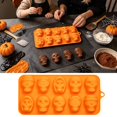 thumbnail image 2 of Halloween Decorations Halloween Silicone Baking With & Shapes Diy Gummy Candy Chocolate For Holiday Making Biscuit Moulds Utility Home Decor, 2 of 5