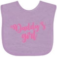 thumbnail image 3 of Inktastic Valentine's Day Daddy's Girl Girls Baby Bib, 3 of 4