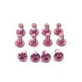 thumbnail image 1 of Mosiee 12 Pcs Bicycle Disc Brake Rotor-Bolt T25 Torx M5X9Mm Fixing Screw Disc Brake Mountain Road Bike Accessories Cycling Parts Tools, 1 of 9