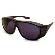 Solar Shield Fits-Over Sunglasses - SS Polycarbonate II Smoke / SOLAR SHIELD II SMOKE POLYCARBONATE LENSES by Solar Shield Fits-Over
